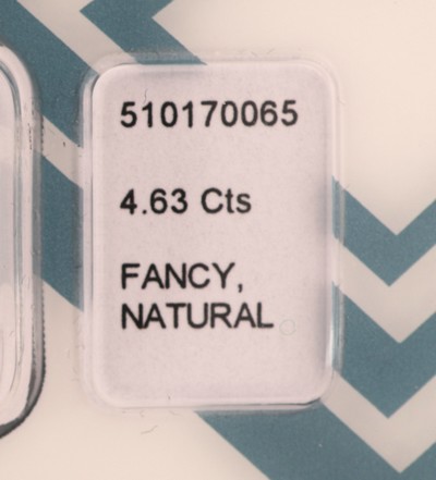 27041677a - Loser Brillant 4.63 ct Natural Fancy Deep Yellowish Orangy Brown, verschweißt, IGI ...