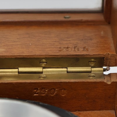 27041688d - WEMPE ship´s chronometer with lever escapement, Germany around 1942, two piece ...