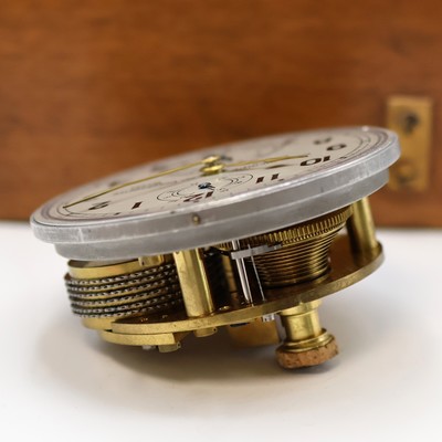 27041688g - WEMPE ship´s chronometer with lever escapement, Germany around 1942, two piece ...
