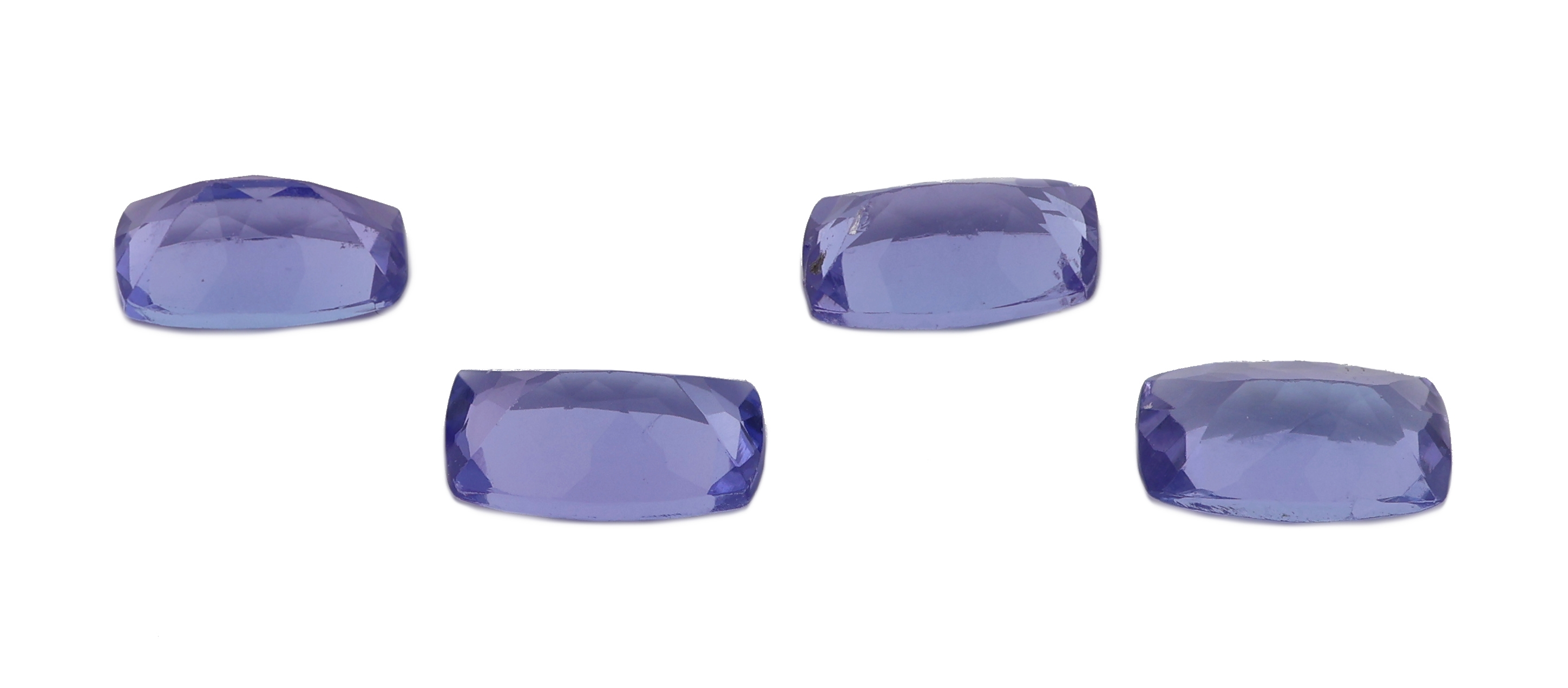 Detail a: Lot 4 lose Tansanite, zus. ca. 2.04 ct