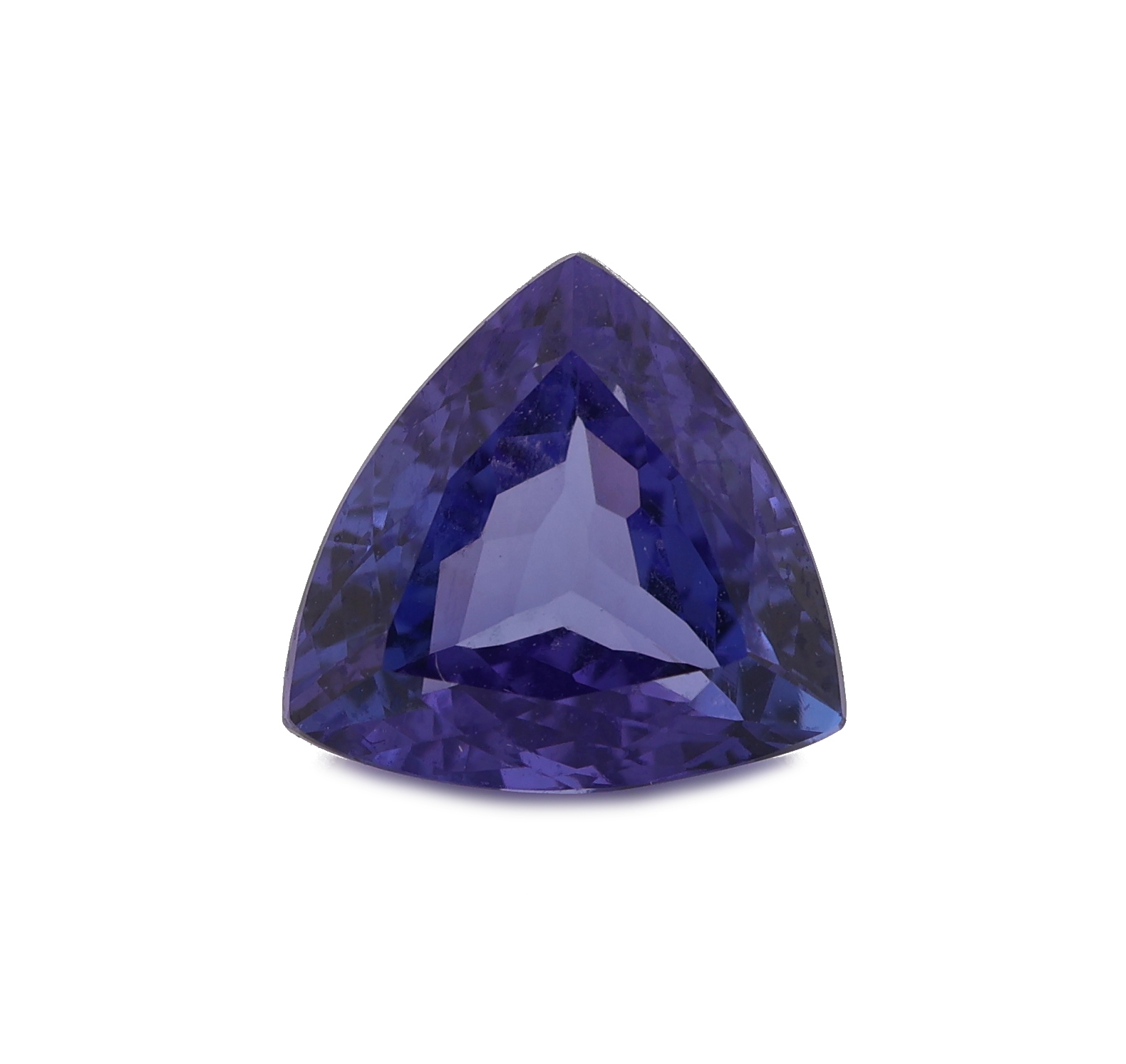 Image 27041758 - Loser Tansanit, ca. 2.58 ct, facett. Triangel Schätzpreis: 1200, - EUR