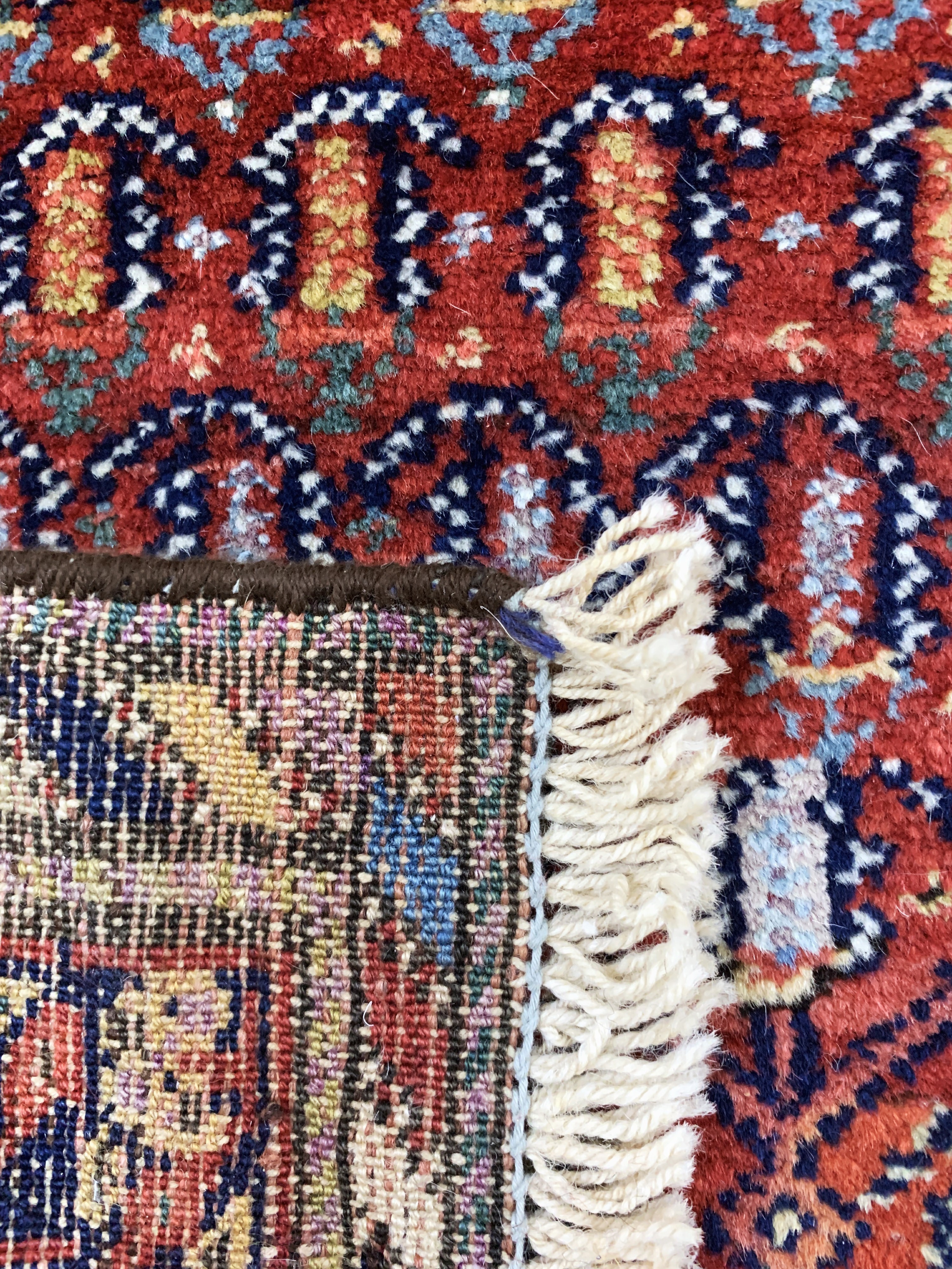 Detail f: Shahsawan antik, Persien, um 1900, Wolle auf Baumwolle, ca. 370 x 106 cm, EHZ: 2