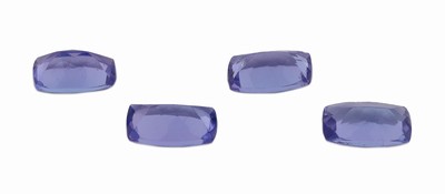 27041757a - Lot 4 lose Tansanite, zus. ca. 2.04 ct Schätzpreis: 570, - EUR