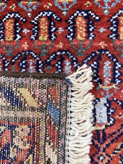 27041768f - Shahsawan antik, Persien, um 1900, Wolle auf Baumwolle, ca. 370 x 106 cm, EHZ: 2 ...