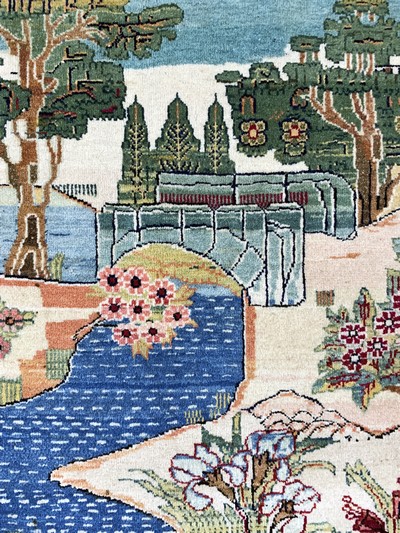 27041771c - Keschan alt, Persien, Anfang 20.Jhd, Wolle auf Baumwolle, ca. 93 x 58 cm, EHZ: 2 ...