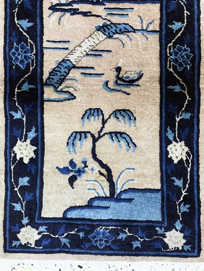 27041772b - Peking antik, Persien, um 1900, Wolle auf Baumwolle, ca. 117 x 63 cm, EHZ: 2-3 ...