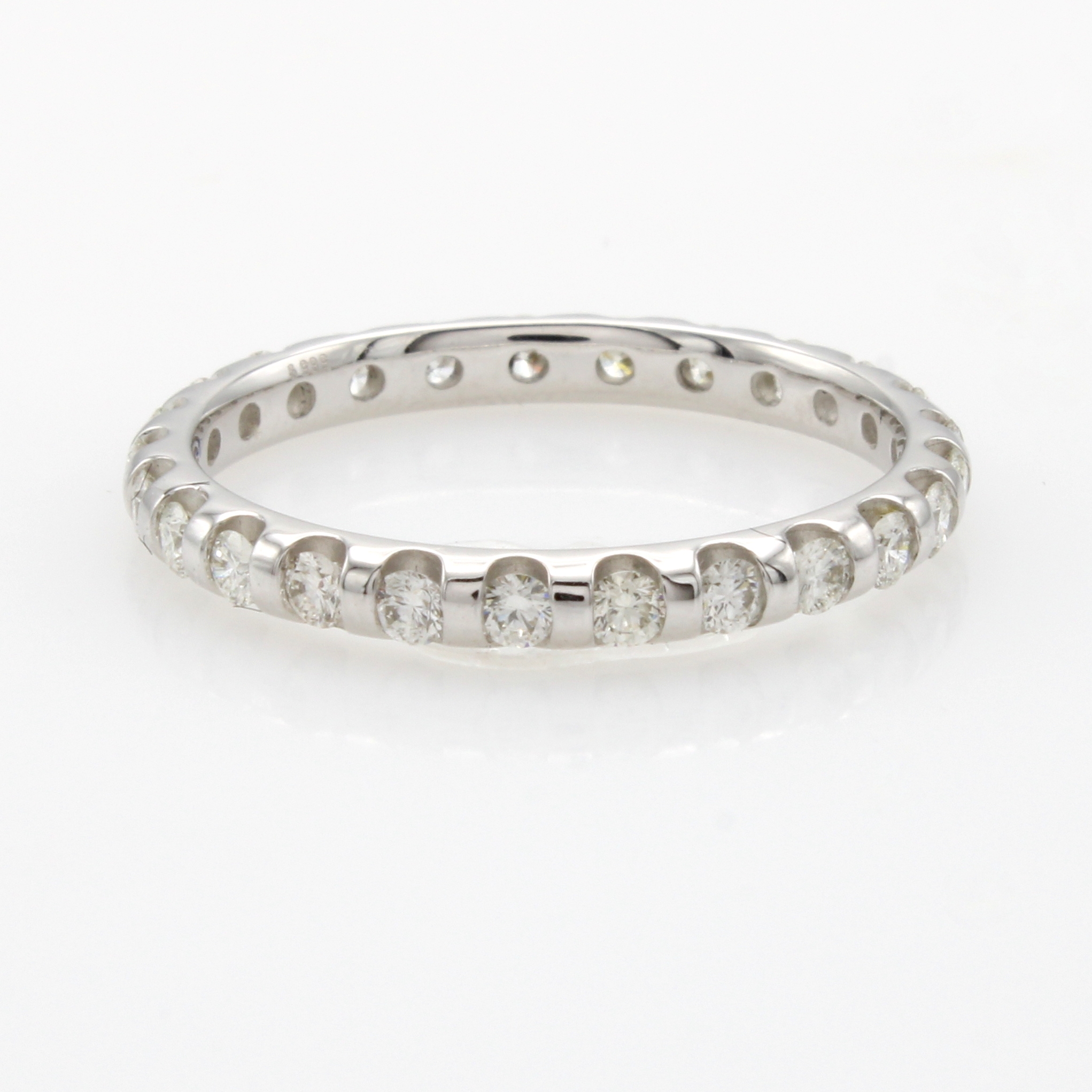 Image 27041996 - Memoryring mit Brillanten, WG 585/000, 25 Brill. zus. ca. 0.75 ct Weiß/lupenrein, RW ...