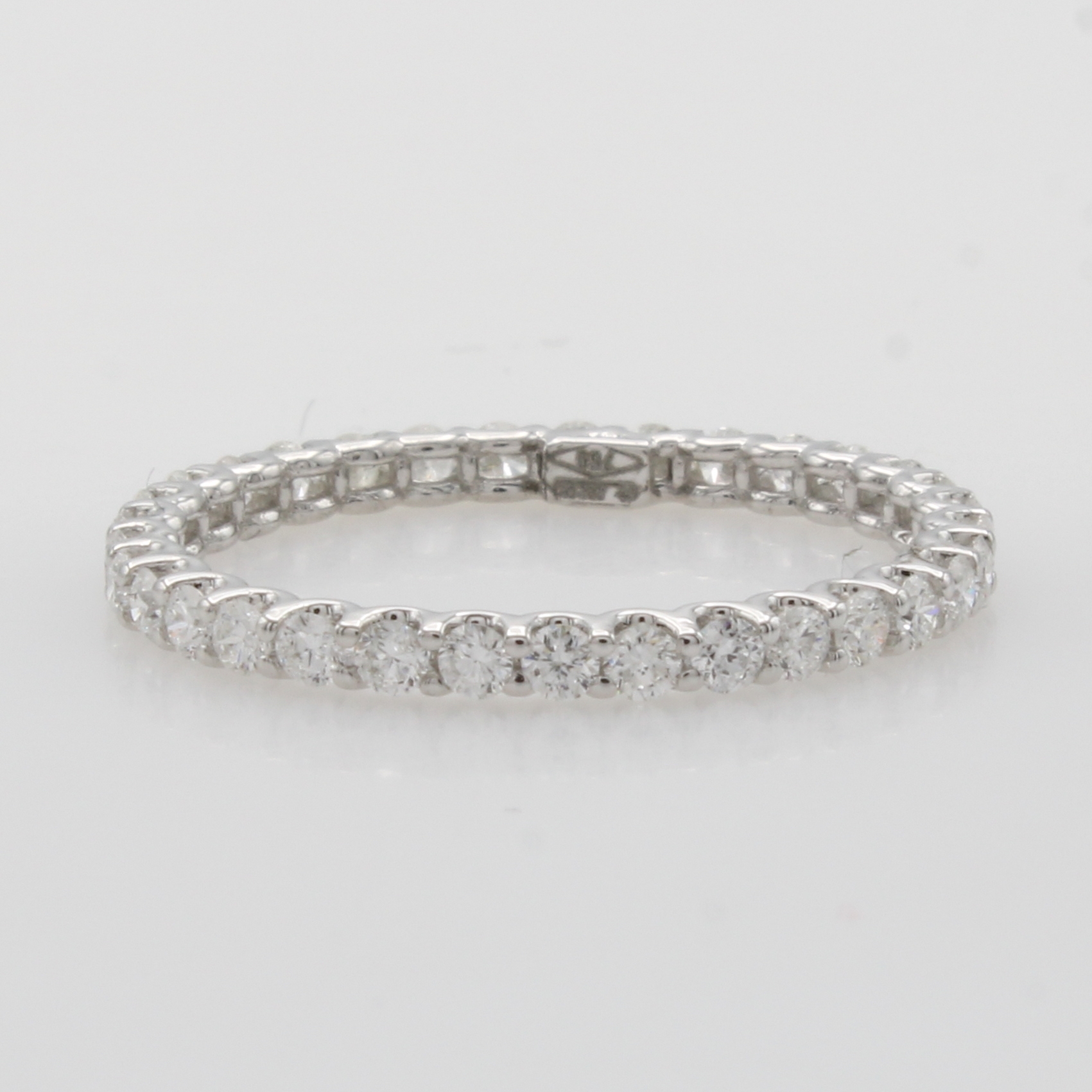 Image 27042215 - Memoryring mit Brillanten, WG 750/000, 25 Brill. zus. ca. 1.63 ct feines ...