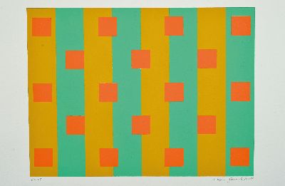 27042281k - Kerstin Gnauck, geb. 1963, ´8011´, Acryl auf Papier, ca. 16x24cm, sign. und dat. 2008