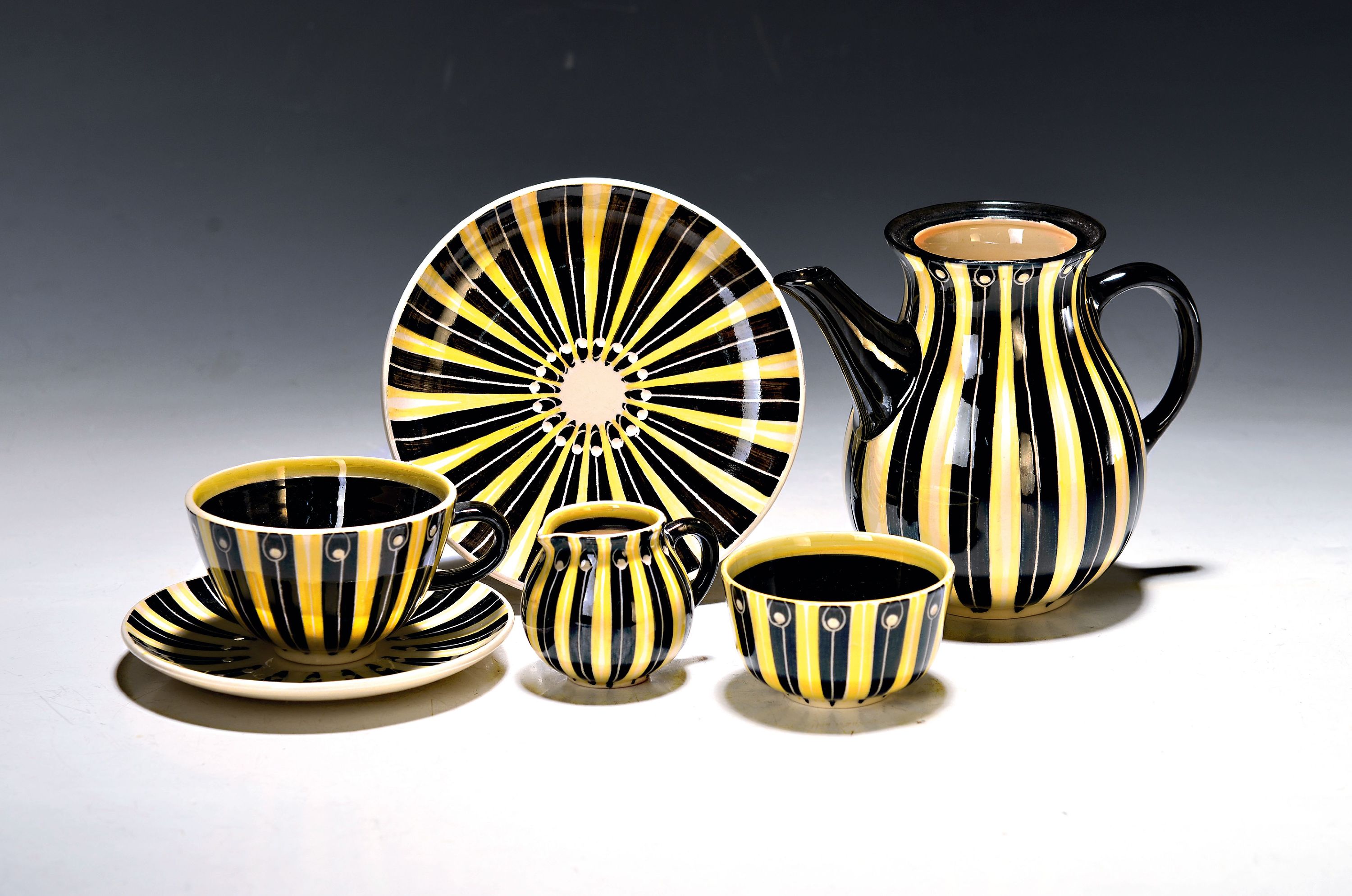 Image 27042314 - Tete-a-tete ´Kartoffelkäfer´, Hedwig Bollhagen (1907-2001), Marwitz, DDR, 1946-52, ...