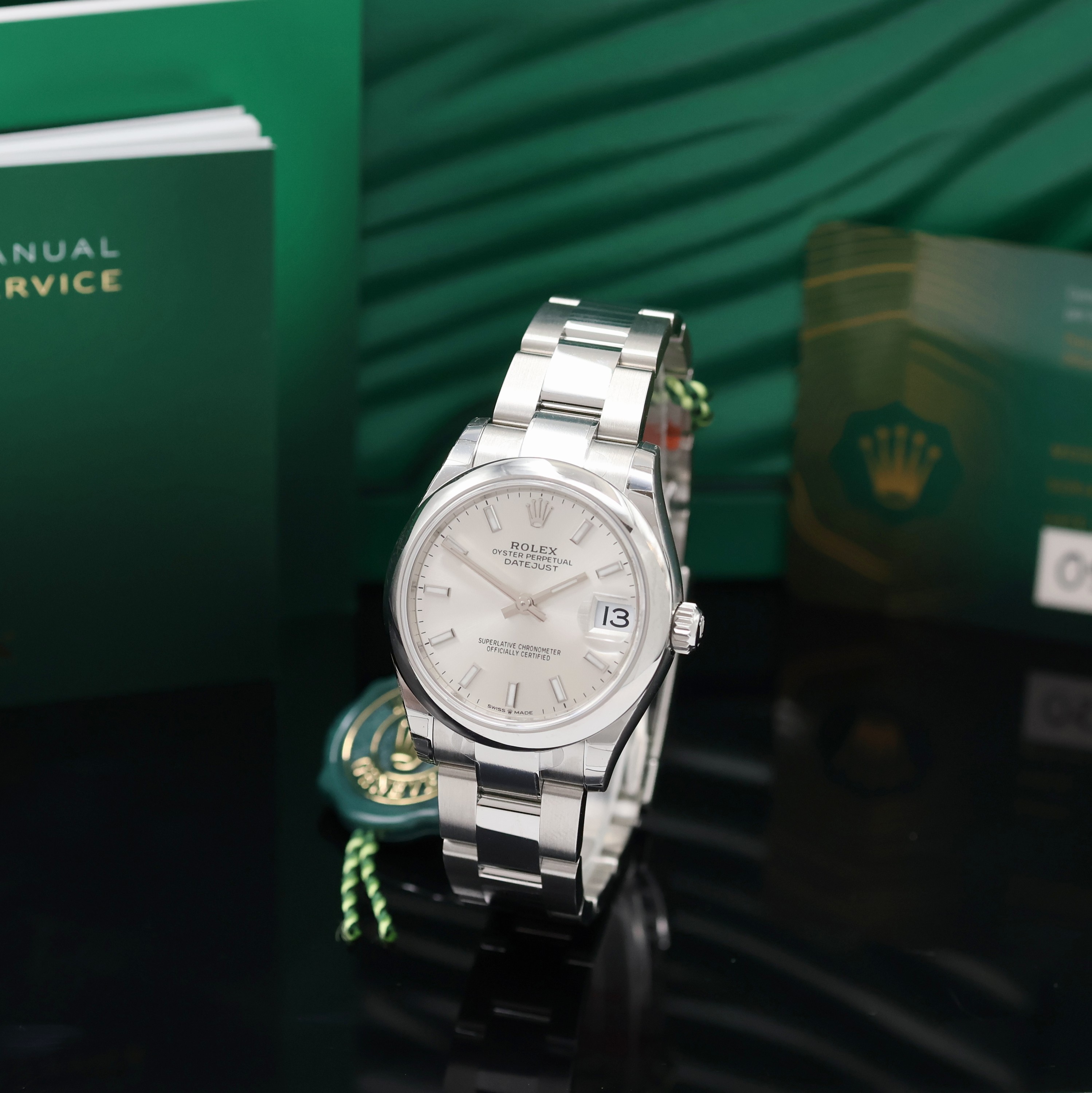Image 27042353 - ROLEX nahezu neuwertige Armbanduhr Oyster Perpetual Datejust 31 Referenz 278240, ...