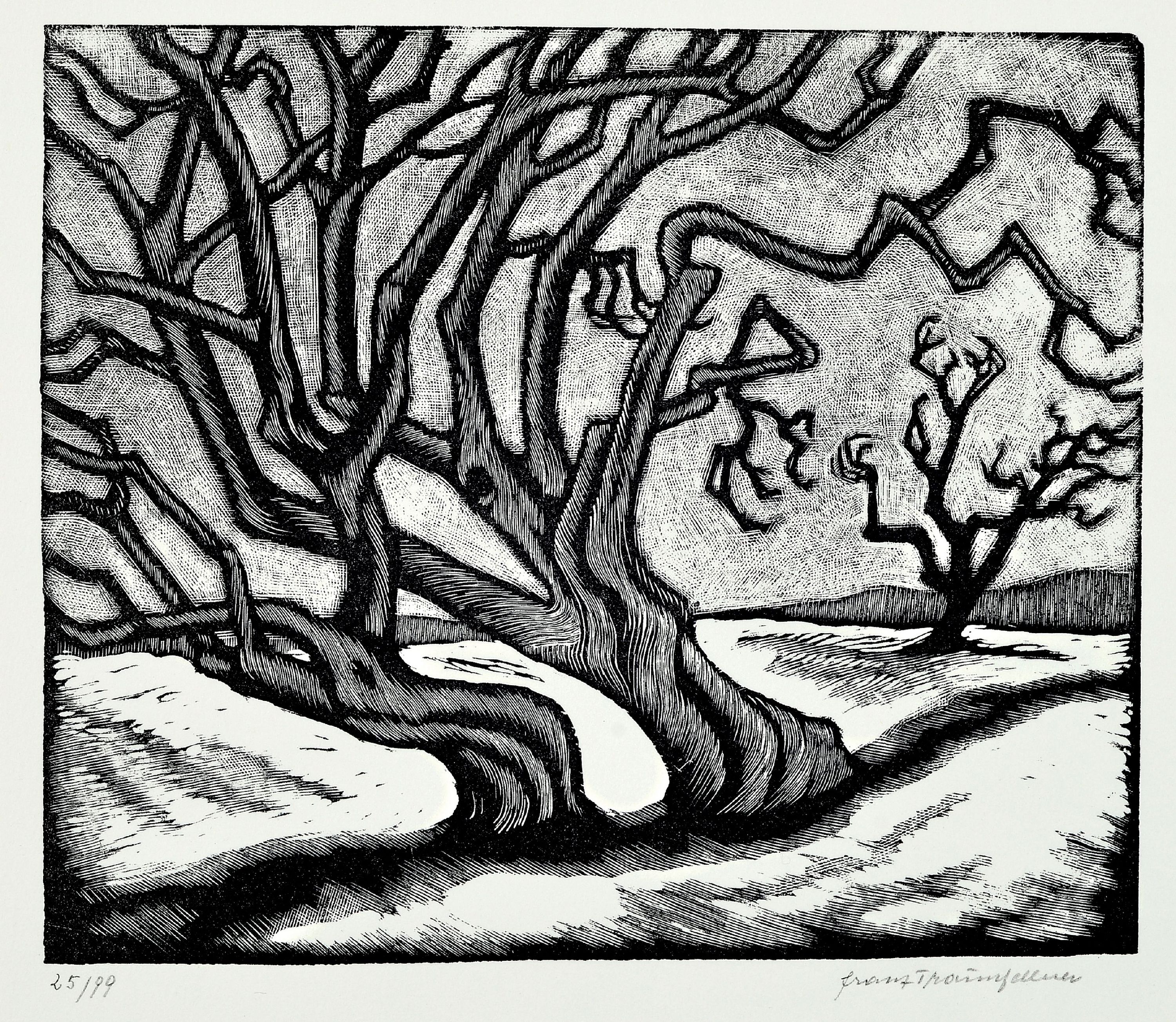 Image 27042377 - Franz Traunfellner, 1913-1986, 4 Radierungen, alle handsign. und num. 25/99, je ca. ...