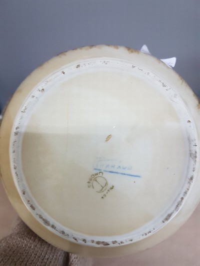 27042318e - Kugelvase, Camille Tharaud (1878-1956) für Thabard Limoges, Frankreich, um 1950, ...