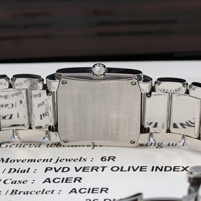 27042351f - PATEK PHILIPPE Twenty-4 Damenarmbanduhr Referenz 4910/1200A-011, quarz, Edelstahlgeh. ...