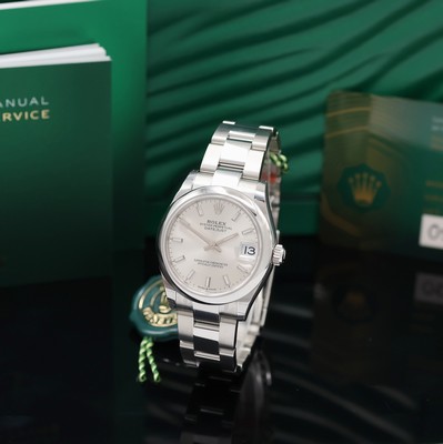 Image ROLEX nahezu neuwertige Armbanduhr Oyster Perpetual Datejust 31 Referenz 278240, ...
