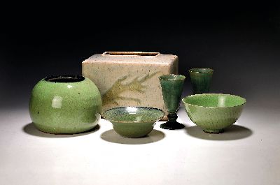 Image Konvolut Künstlerkeramik, Horst Kerstan (1941-2005), Kandern, u.a. 1990er-Jahre, ...