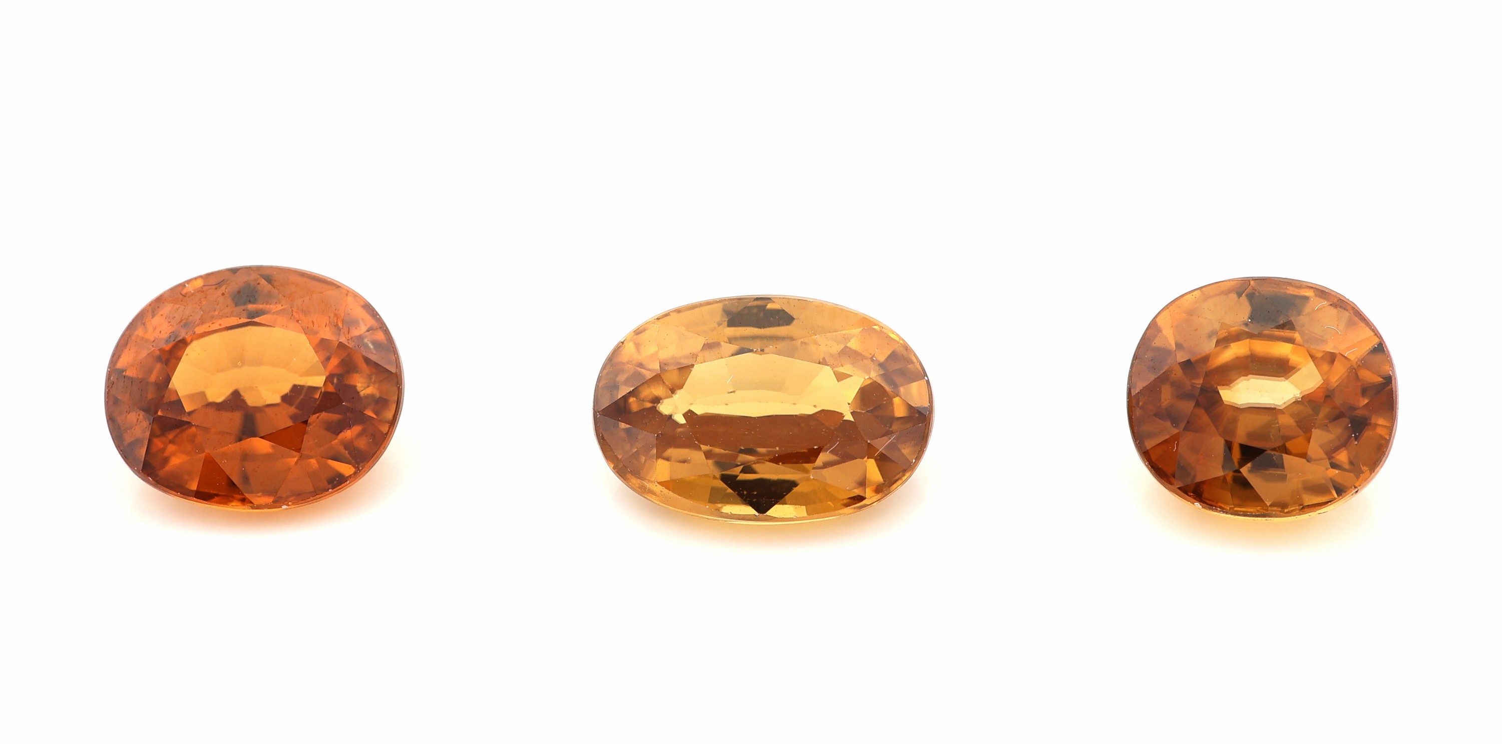 Image 27042589 - Lot 3 lose Zirkone, zus. ca. 13.59 ct, ovalfacett. in versch. Größen Schätzpreis: ...