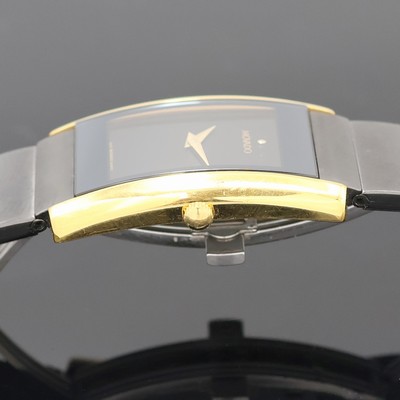 27042516d - MOVADO Museumswatch Referenz 87 c1 420.2, quarz, Schweiz 1990er Jahre, verg. Metallgeh. ...