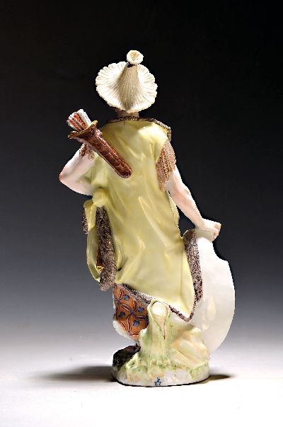 27042536b - Large porcelain figure, Meissen, Malabar, around 1765, period, design probably Kaendler ...