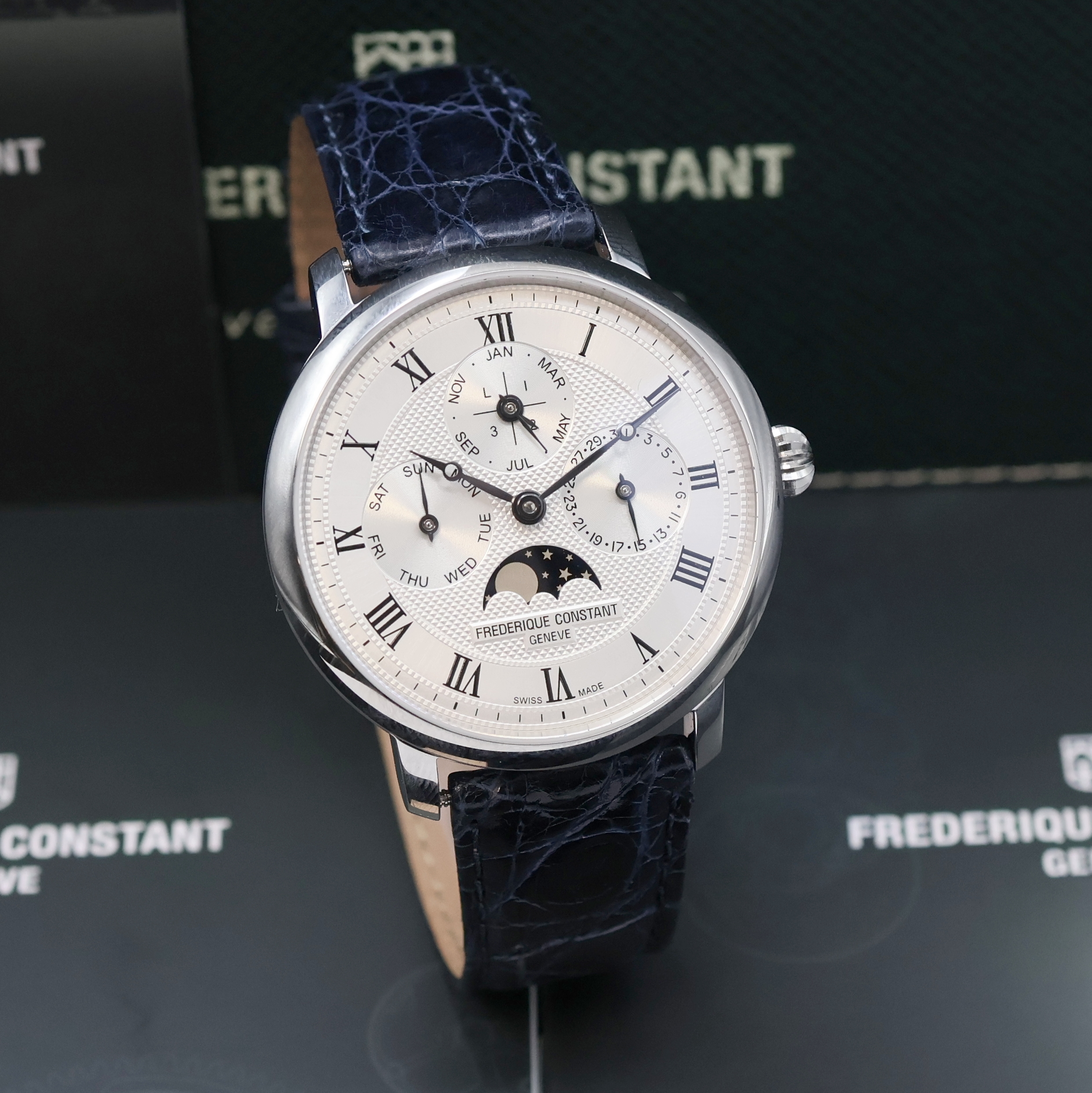 Image 27043554 - FREDERIQUE CONSTANT astronomischer Herrenarmbanduhr mit ewigem Kalender Referenz ...