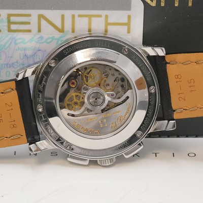 27043507e - ZENITH Port Royal El Primero Herrenchronograph Referenz 01/02.0450.400, Automatik, ...