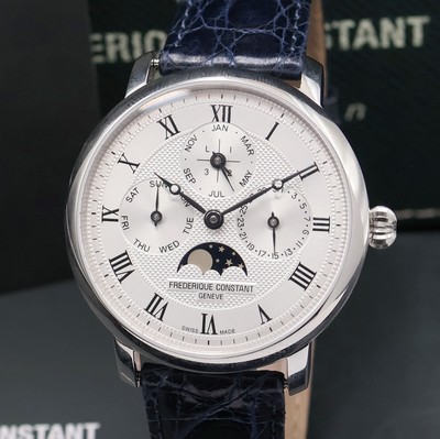 27043554a - FREDERIQUE CONSTANT astronomischer Herrenarmbanduhr mit ewigem Kalender Referenz ...