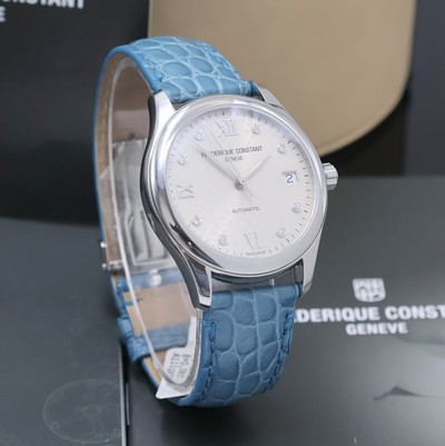 27043559b - FREDERIQUE CONSTANT Classics Armbanduhr Referenz FC-303LGD3B6, Automatik, beids. vergl. ...