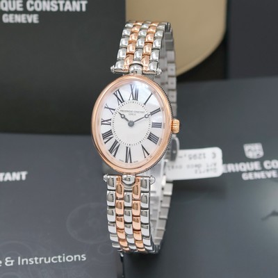 Image FREDERIQUE CONSTANT ovale Damenarmbanduhr mit Referenz FC-200MPW2V2B, quarz, ...