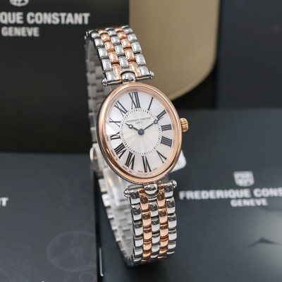 27043560b - FREDERIQUE CONSTANT ovale Damenarmbanduhr mit Referenz FC-200MPW2V2B, quarz, ...