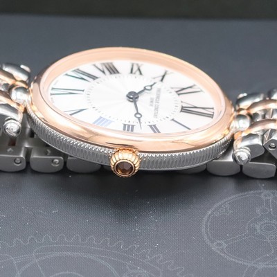 27043560d - FREDERIQUE CONSTANT ovale Damenarmbanduhr mit Referenz FC-200MPW2V2B, quarz, ...