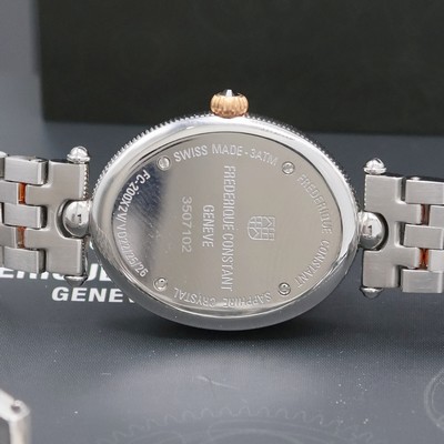 27043560e - FREDERIQUE CONSTANT ovale Damenarmbanduhr mit Referenz FC-200MPW2V2B, quarz, ...