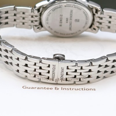 27043562b - FREDERIQUE CONSTANT Armbanduhr in Stahl mit Mondphase Referenz FC-206X1S5/6/-FC- ...