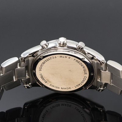 27043563d - FREDERIQUE CONSTANT Armbandchronograph in Stahl Referenz FC-292X4B24/5/6, quarz, ...