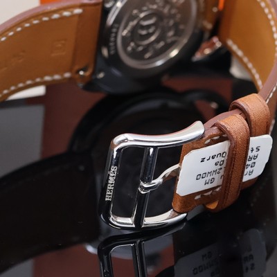 27043597b - HERMES Armbanduhr Serie Arceau Referenz AR5.710a, quarz, Edelstahlgeh. inkl. orig. ...