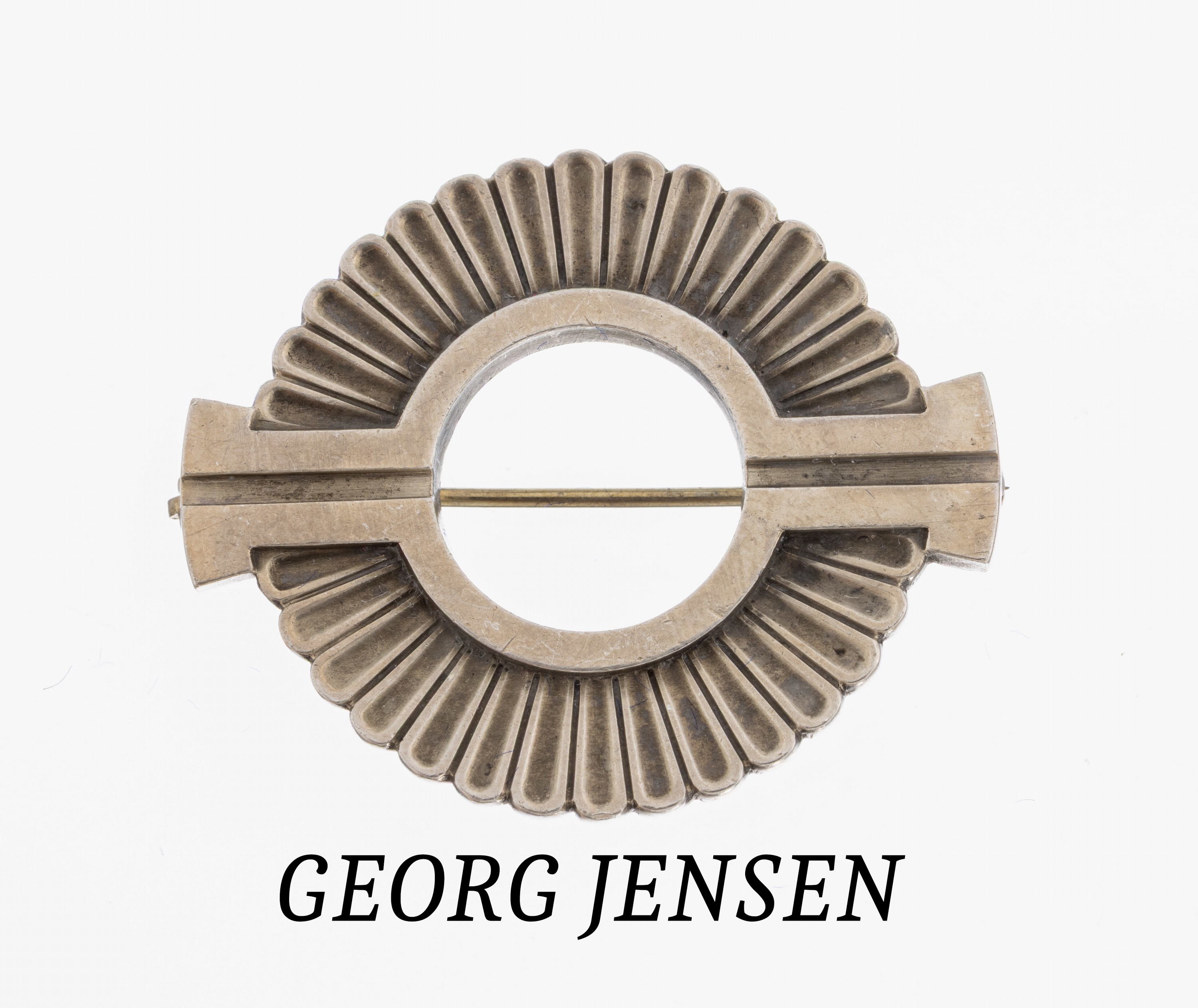 Image 27043715 - GEORG JENSEN Brosche, Dänemark nach 1945, 925er Silber, Modell 310, Entwurf durch ...