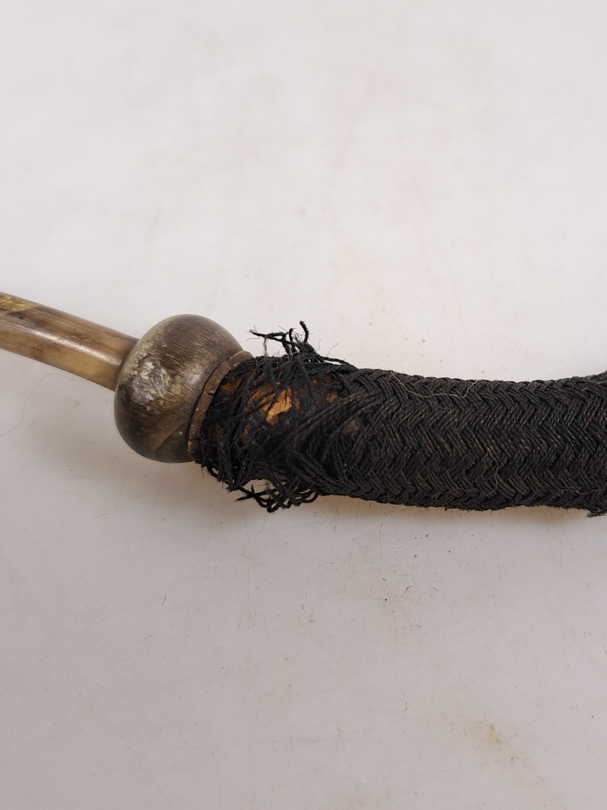 Detail n: Zwei Meerschaumpfeifen aus dem Besitz der Familie Tolstoy, Finnland, um 1800, Meerschaumköpfe, Silbermontur, 1x Stadtmarke wohl Kristinestad, Drei ...