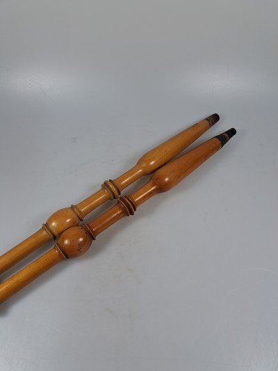 27043998c - Zwei Meerschaumpfeifen aus dem Besitz der Familie Tolstoy, Finnland, um 1800, ...