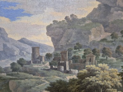 27044470e - Zuschreibung: Etienne Allegrain, 1644-1736 Paris, barocke Landschaft mit ...