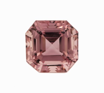 Image Loser Kunzit, ca. 62.85 ct, Asscher Cut, ca. 22.50 x 22.10 x 17.00 mm Schätzpreis: ...