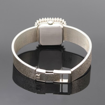 27044602c - OMEGA De Ville Damenarmbanduhr in WG 750/000 Referenz 1211, Handaufzug, Schweiz um 1969, ...