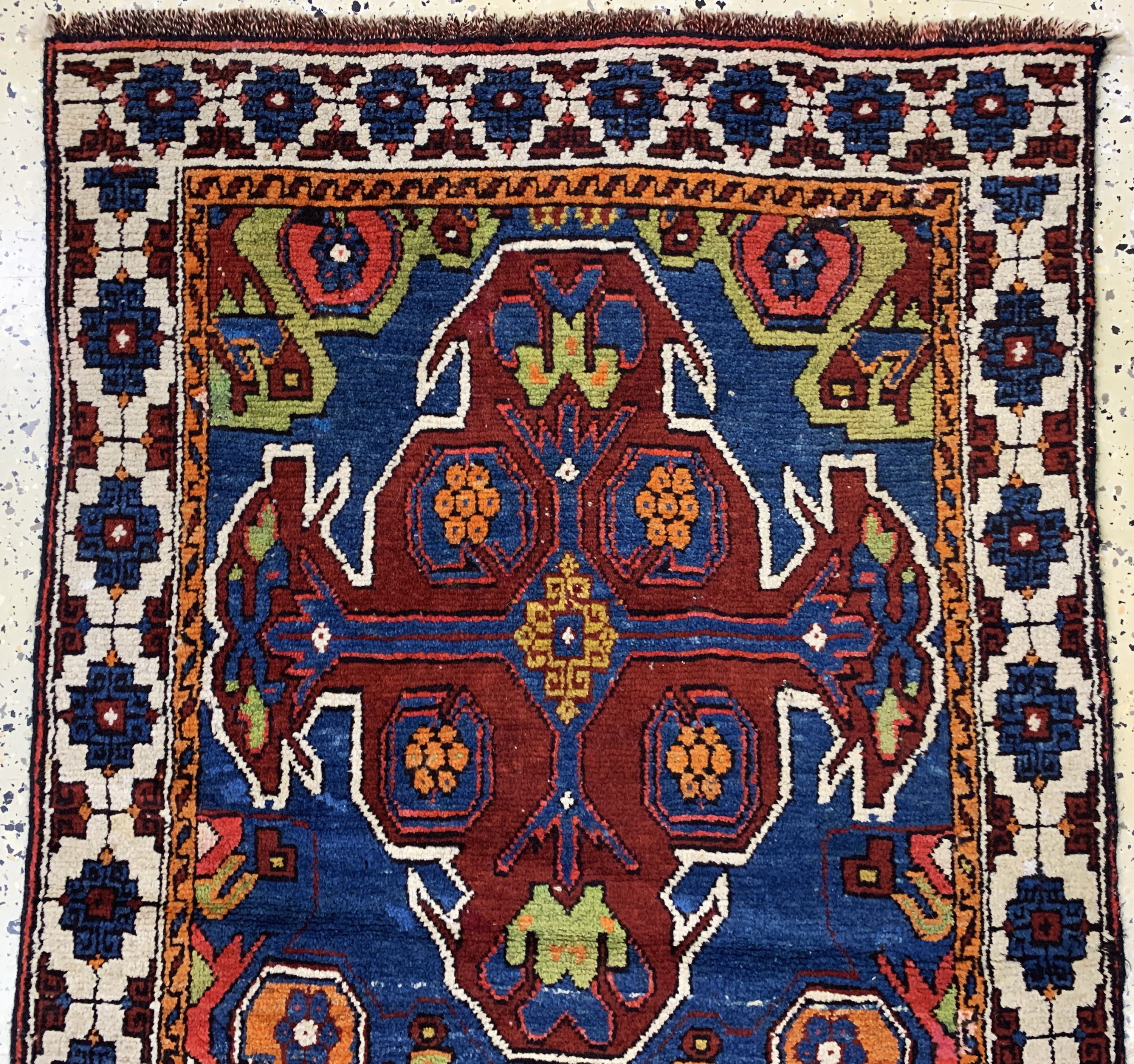 Detail a: Bergama antik, Türkei, um 1900, Wolle auf Wolle, ca. 163 x 92 cm, EHZ: 2, (restauriert)