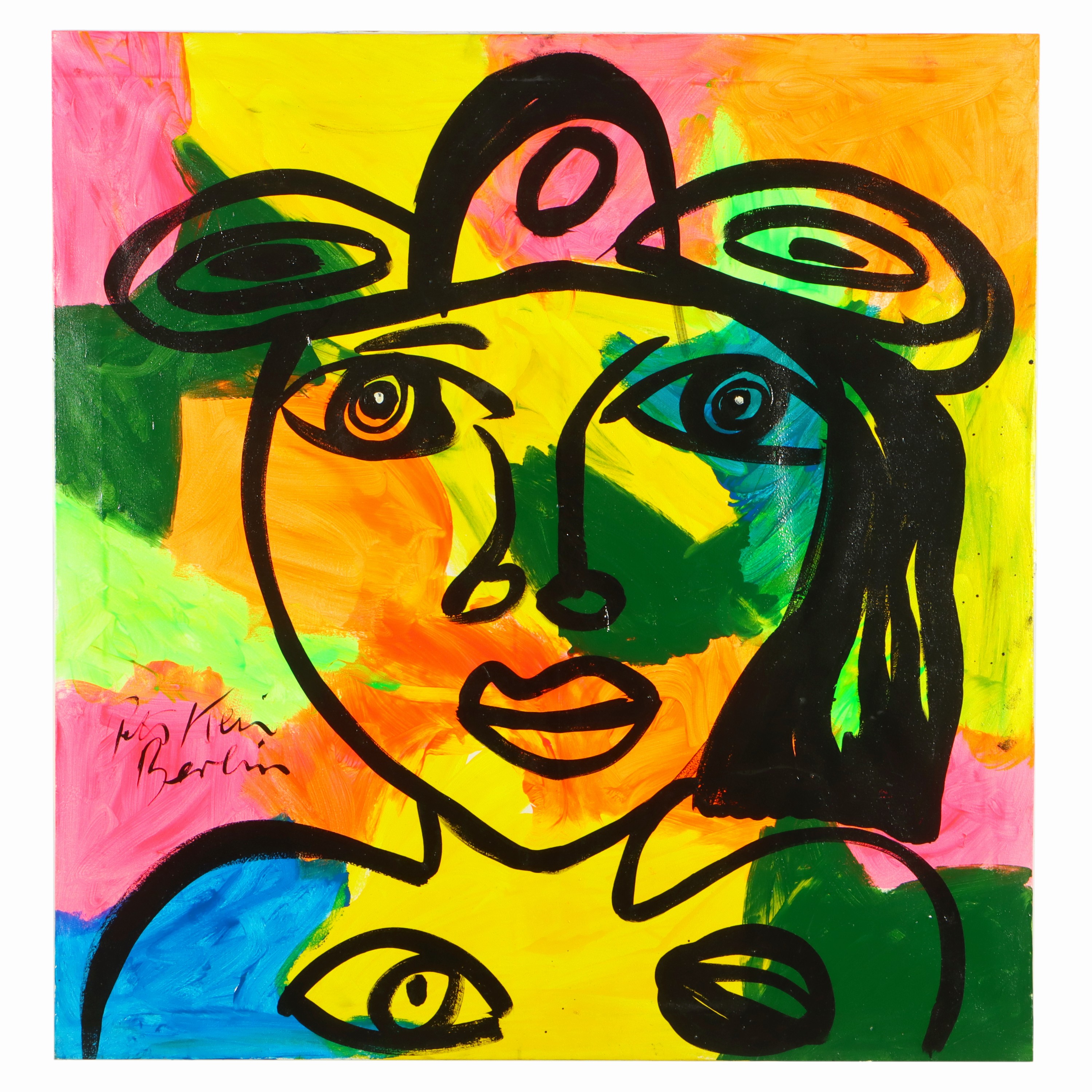 Image 27044754 - Peter Robert Keil, Berlin, Rückseite mit Titel: ´To my Friend Andy Warhol´, ca. 105x100 ...