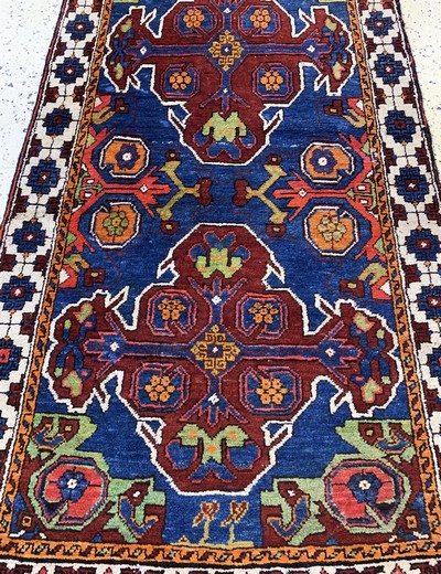 27044751c - Bergama antik, Türkei, um 1900, Wolle auf Wolle, ca. 163 x 92 cm, EHZ: 2, ...