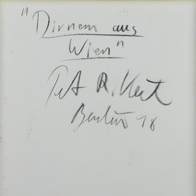 27044776a - Peter Robert Keil, 1998, Berlin, Rückseite mit Titel: ´Dirnen aus Wien´, ca. 95x70 cm, ...
