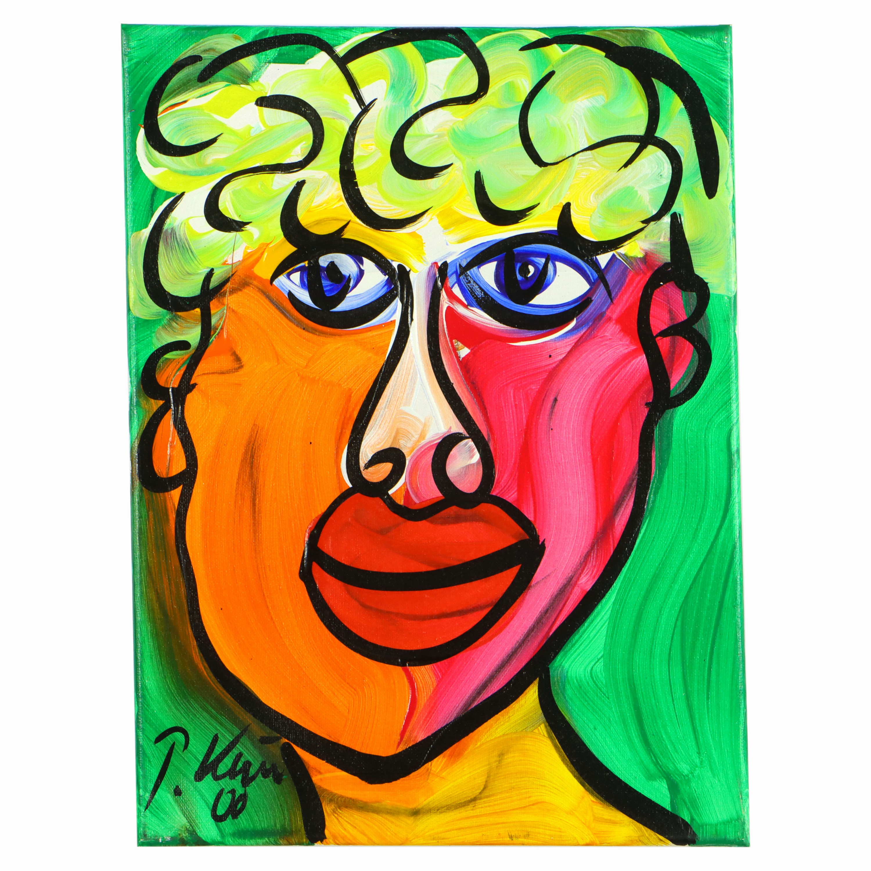 Image 27044821 - Peter Robert Keil, 2000, Berlin, Rückseite mit Titel: ´Tom Hanks´, ca. 40x30 cm, ...