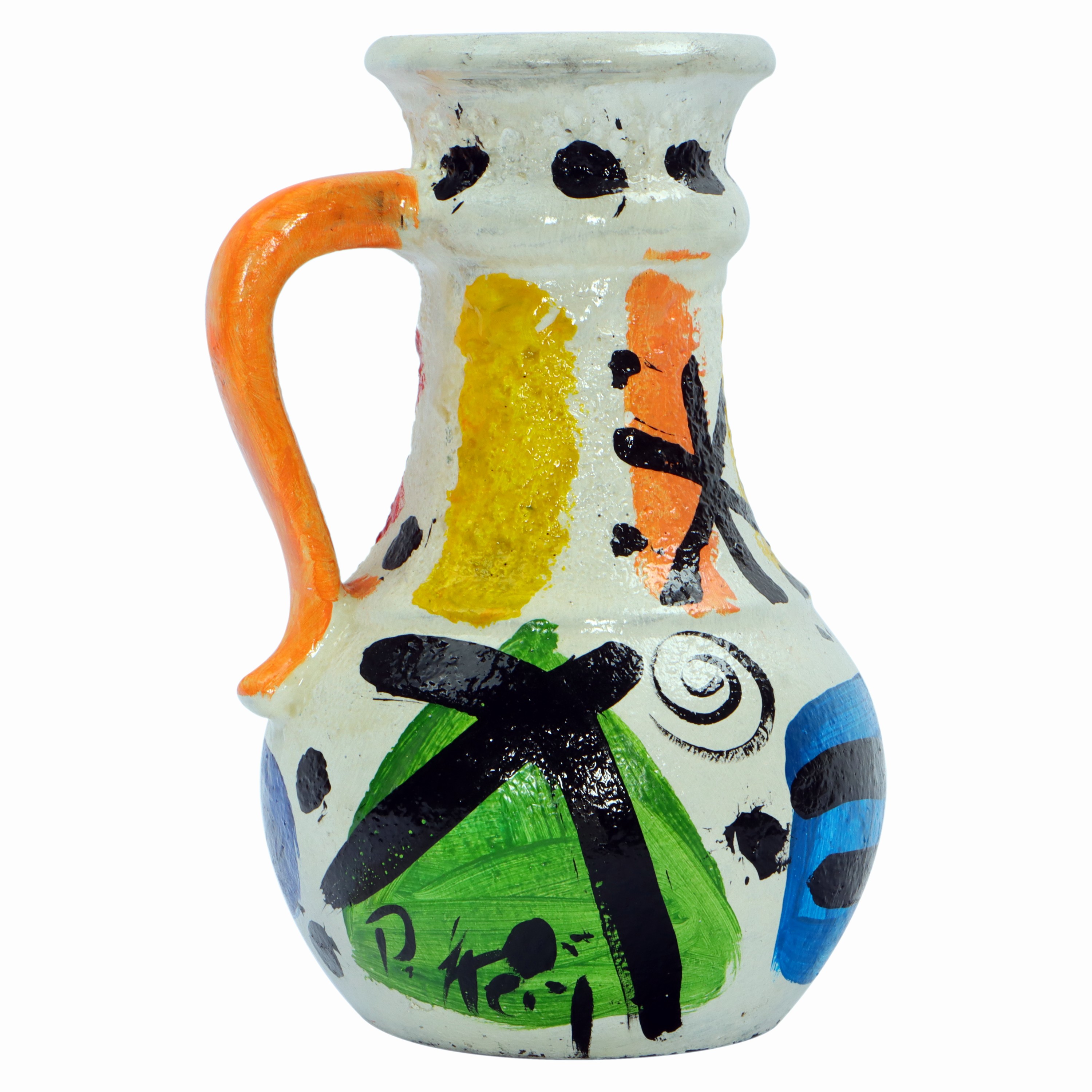 Image 27044890 - Peter Robert Keil, Kunstobjekt Vase, ohne Titel, ca. 28x19x17 cm, ca. 1,5 kg, signiert, ...