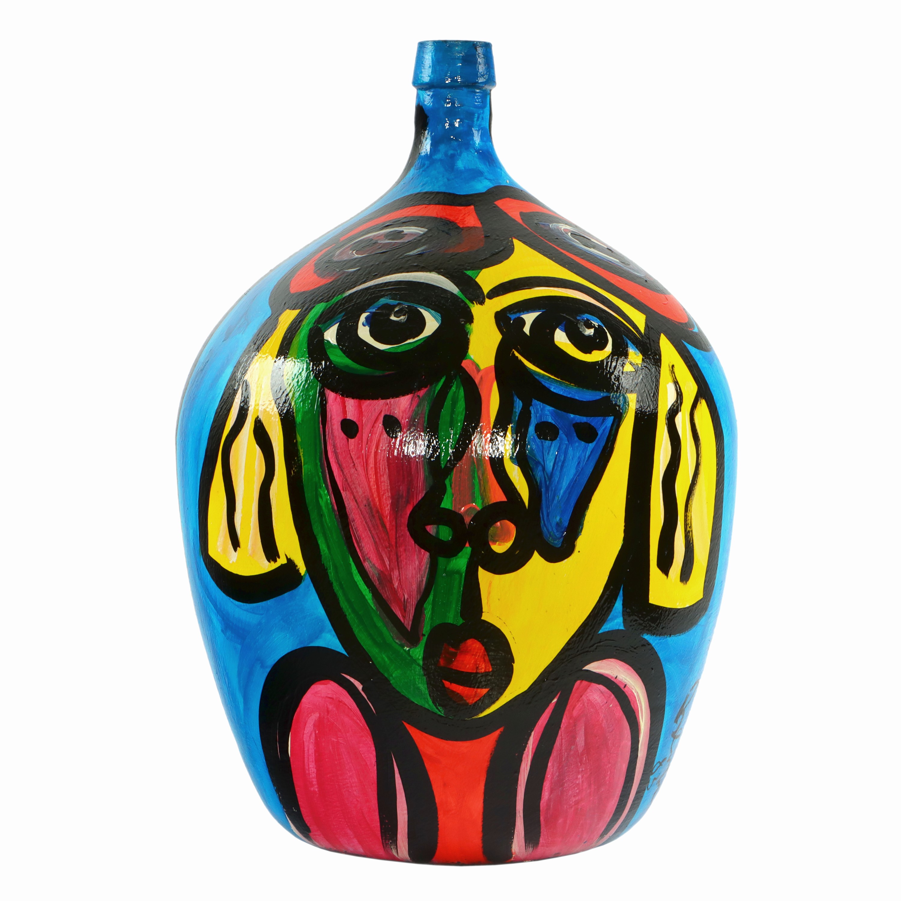 Image 27044892 - Peter Robert Keil, Kunstobjekt Vase, 1983, Berlin, ohne Titel, ca. H. 65 cm, D. 45 cm, ...