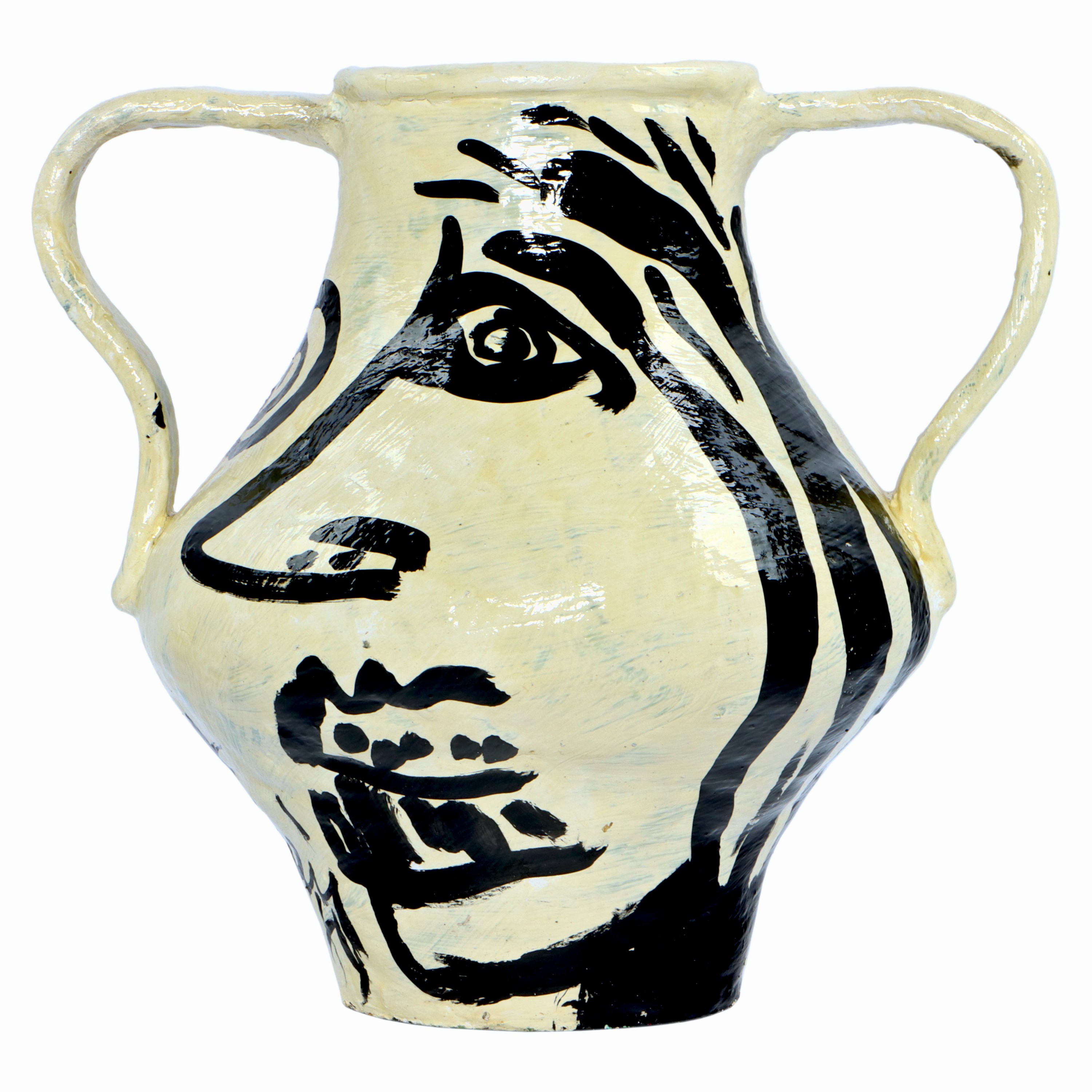 Image 27044897 - Peter Robert Keil, Kunstobjekt Vase, 1984, ohne Titel, ca. 33x35x27 cm, ca. 6 kg, ...