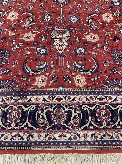 27044908b - Sarogh, Persien, Ende 20.Jhd., Wolle auf Baumwolle, ca. 367 x 270 cm, EHZ: 2, ...