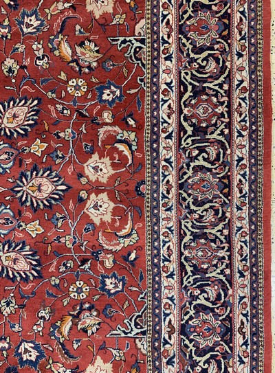 27044908f - Sarogh, Persien, Ende 20.Jhd., Wolle auf Baumwolle, ca. 367 x 270 cm, EHZ: 2, ...